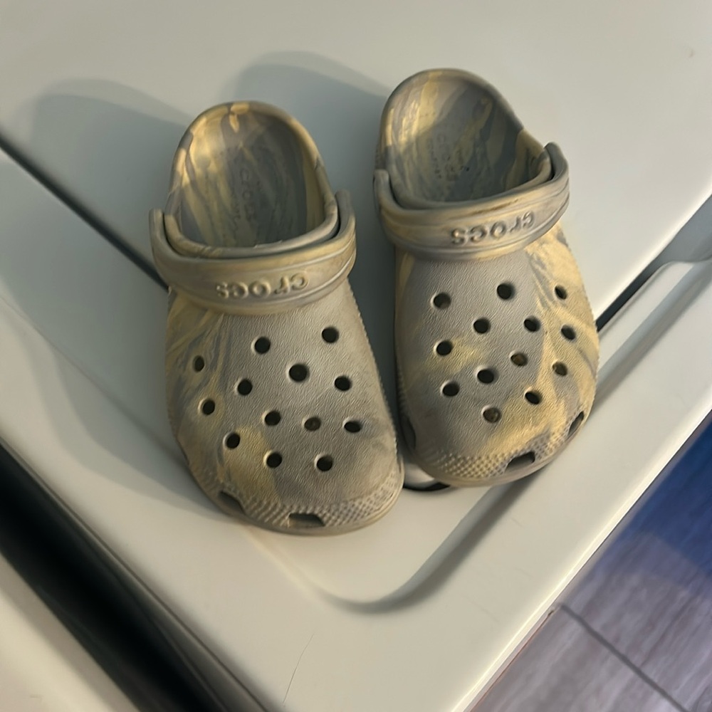 CROCS Gray Sandals Versatile Comfort